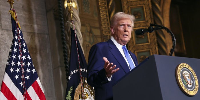 Trump Signs Order Calling for Spacing Out Childhood Vaccines, Against Medical Groups’ Guidance AP25049816592100 e1739978719862 1