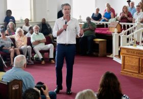 Newsom heads South as he builds his national political profile