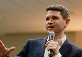 James Talarico Shuts Out Local News at Campaign Event