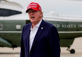 Trump: Vandals to blame for damaged grass at July 4 celebration site