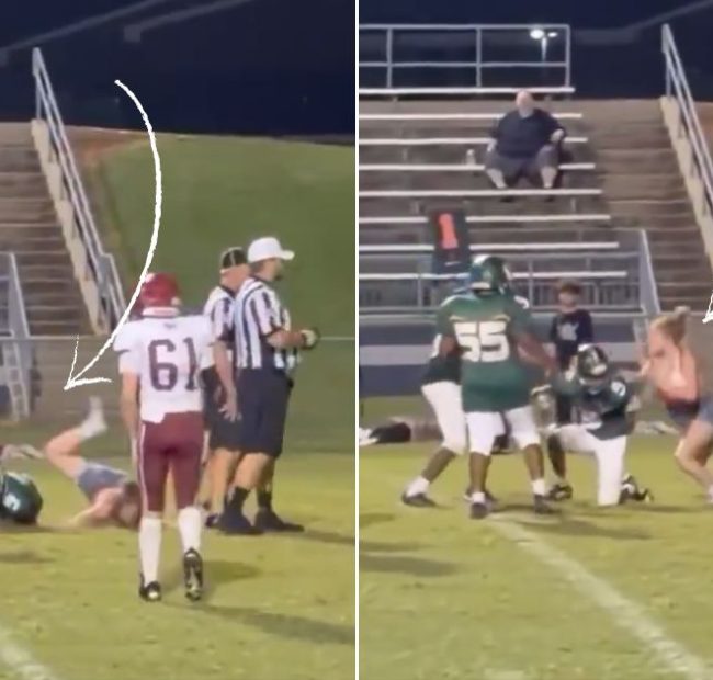Teenage Girl Charged with Assault After Attacking Middle School Football Player During Game
