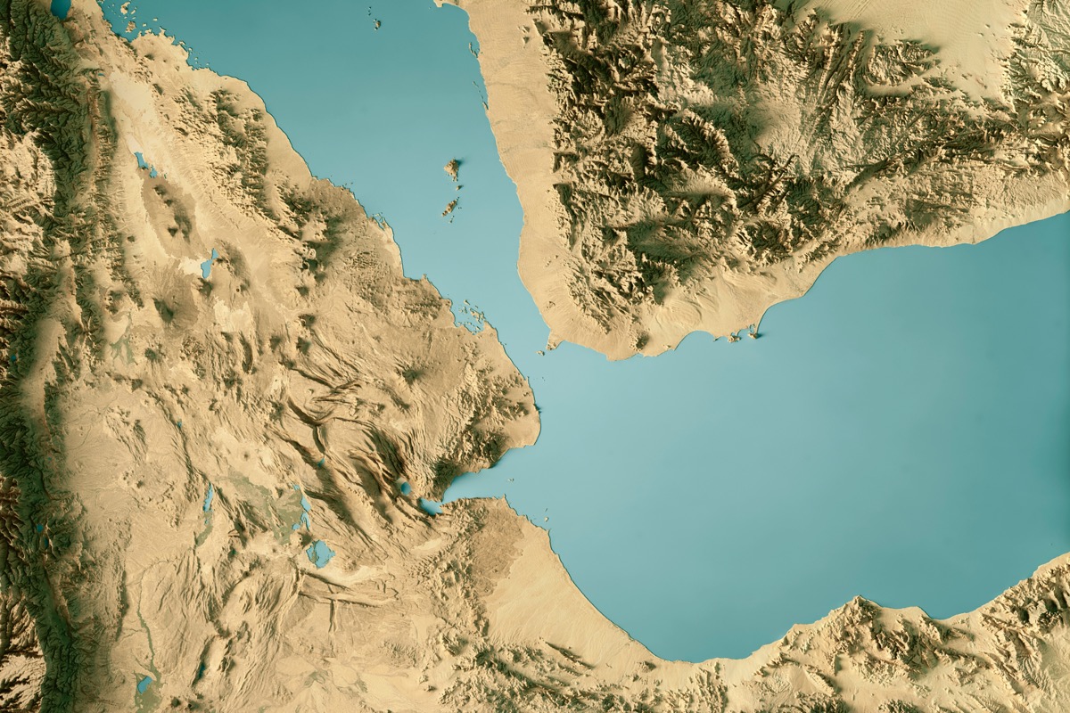 Houthis Expand Their Blockade Threat Bab el Mandeb Strait Saudia Arabia 080726 Getty 2214678734