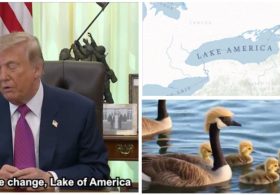 President Trump Honors American History of Great Lakes … And Renames Lake Ontario as Lake America