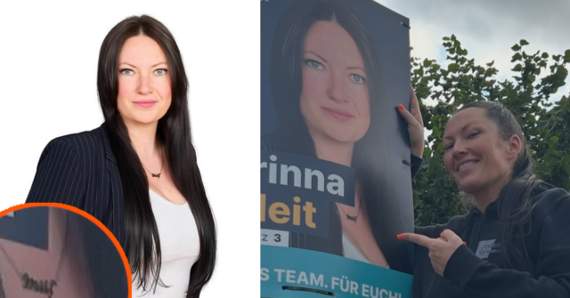 German Candidate Turns Heads with ‘MILF’ Necklace in Her Election Portrait CDU CORINNA JODEIT 640x335 1