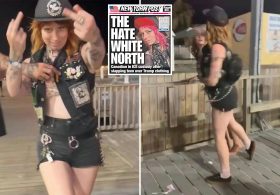 Canadian who battered patriotic teen on NJ boardwalk ordered deported — as she downplays caught-on-camera attack