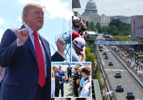 Trump takes first lap at Freedom 250 Grand Prix and Washington, DC