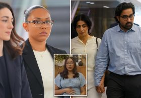 Surrogate McKenna West breaks down describing abortion procedure at over 20 weeks during court battle with baby’s biological parents