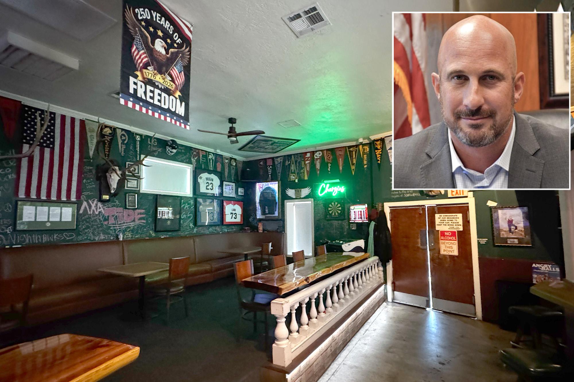 California GOP leader Heath Flora expenses $11k at local dive bar amid fury at backing Dem tax hikes DIVE BAR 1