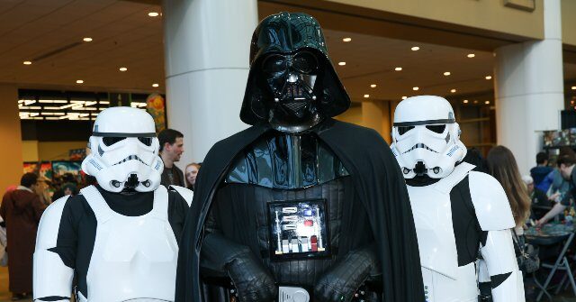 'This Is What the Emperor Needs': Darth Vader Shows Up at San Diego City Council Meeting to Mock Flock Cameras Darth Vader and Stormtroopers 640x335 1