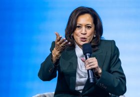 Democrats on campaign trail divided by Kamala Harris