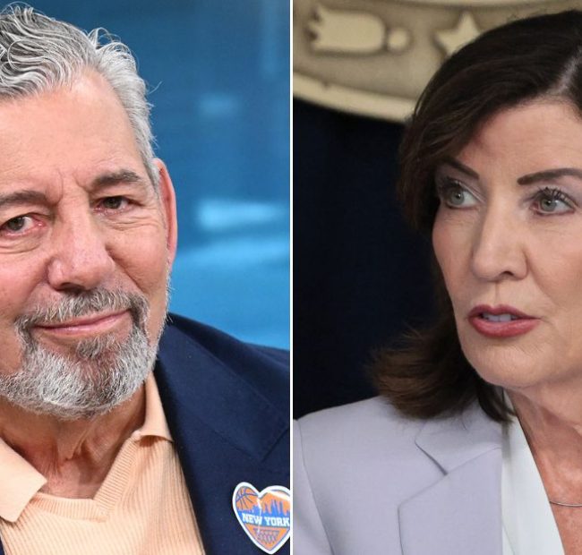 NY Knicks Owner Turns Against Kathy Hochul, Gives Big to Republican Opponent