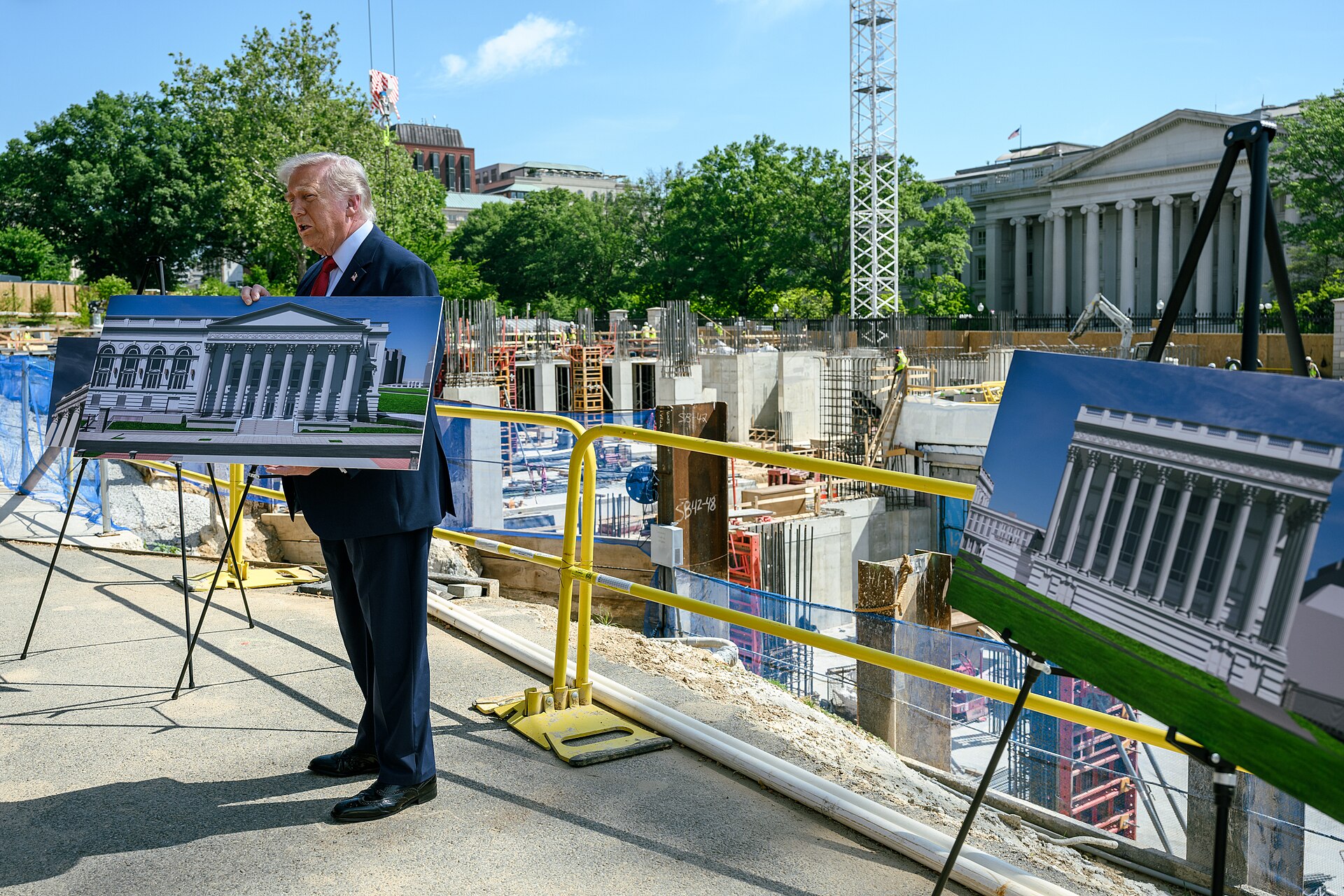 SCOTUS Pauses Blockade On Trump’s White House Ballroom Construction Donald Trump 1 2