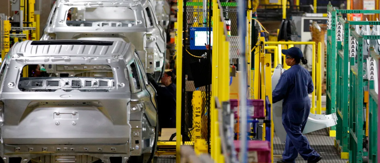 Despite Economic Turmoil, Data Shows Trump Has Fueled Manufacturing Resurgence GettyImages 11517126452