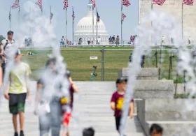 Arrest Made In Defacing Of World War II Memorial