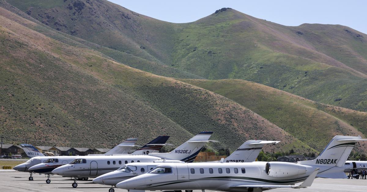 Critics say aircraft safety bill provides tax haven for private jet owners GettyImages 1407027682privatejets