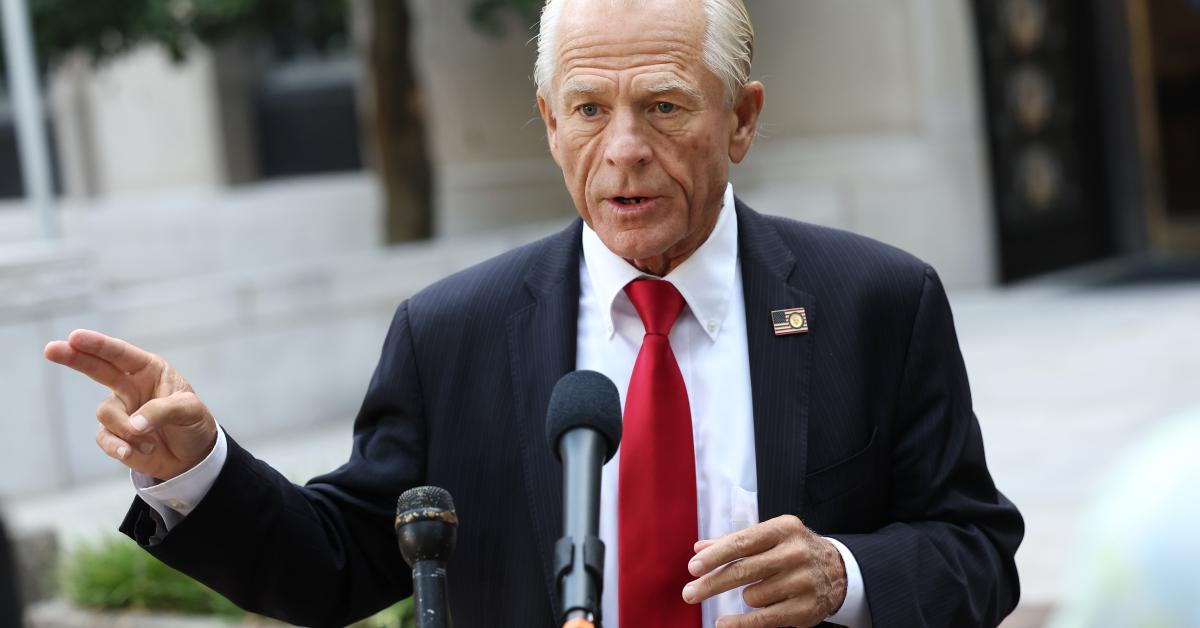 Navarro blasts Canada after trade talks collapse GettyImages 1665669265