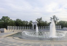 Trump fumes over vandals striking World War II Memorial
