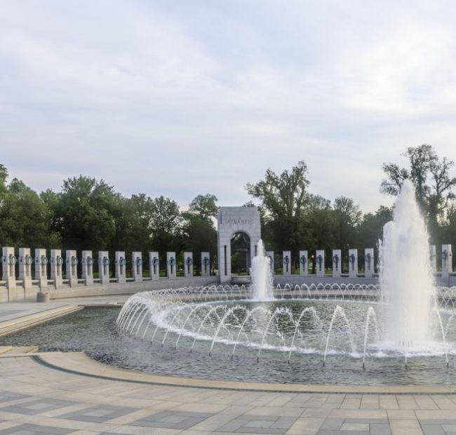 Trump fumes over vandals striking World War II Memorial