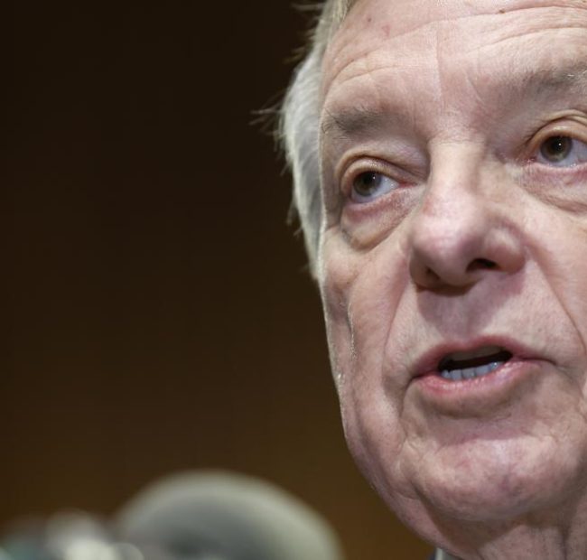 White House blasts Durbin on social media over Iran war comments: ‘You’re a moron, Dick’