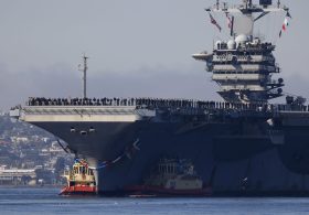 Iran War Day 170: U.S. Pulls Last Aircraft Carrier Out of Western Pacific for Iran War