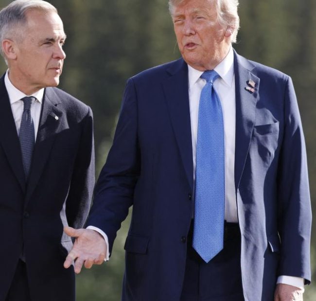 Canada’s Carney speaks with Trump as new 50% tariffs set to take effect at midnight