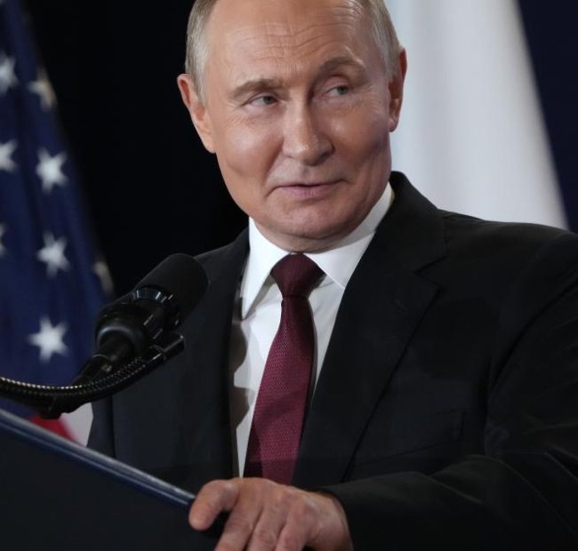 Putin’s visit to disputed island draws outrage in Japan
