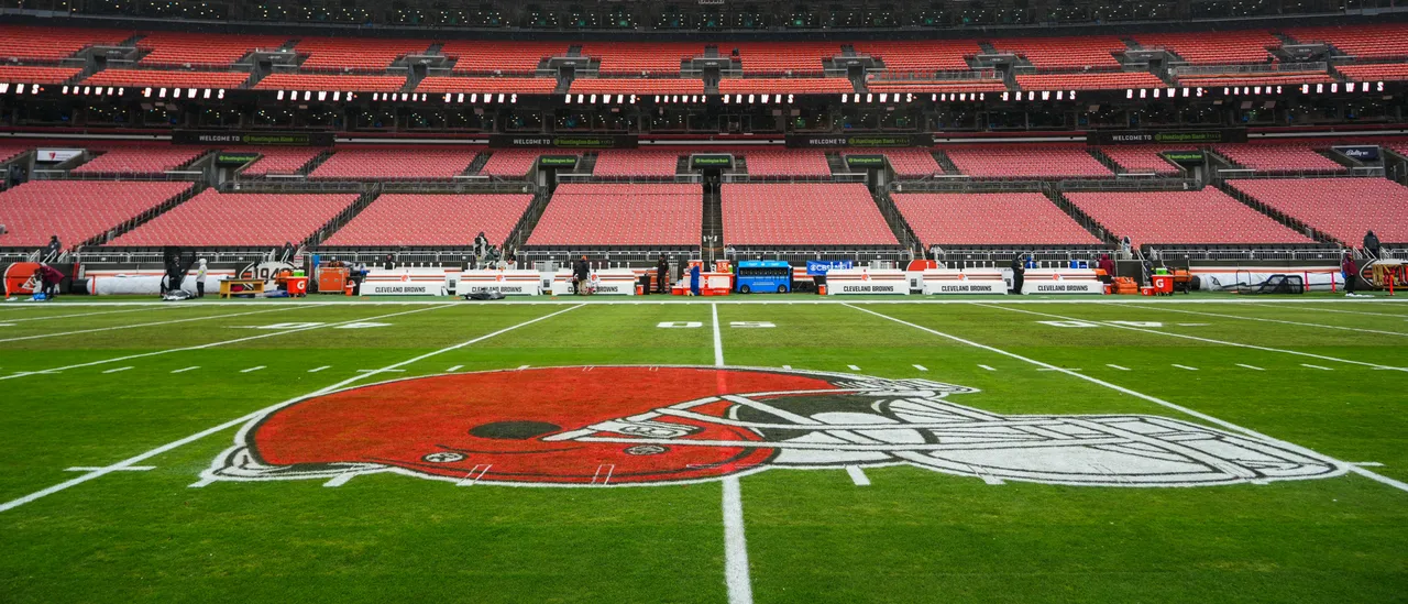 Cleveland Browns Give Inside Look At $2.6 Billion Stadium That Looks More Like Top Of The Line Prison GettyImages 2254186384 cropped