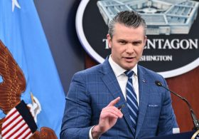 War Secretary Hegseth honors Abbey Gate Marines at the Pentagon