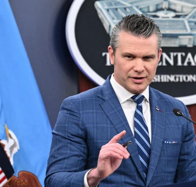 War Secretary Hegseth honors Abbey Gate Marines at the Pentagon