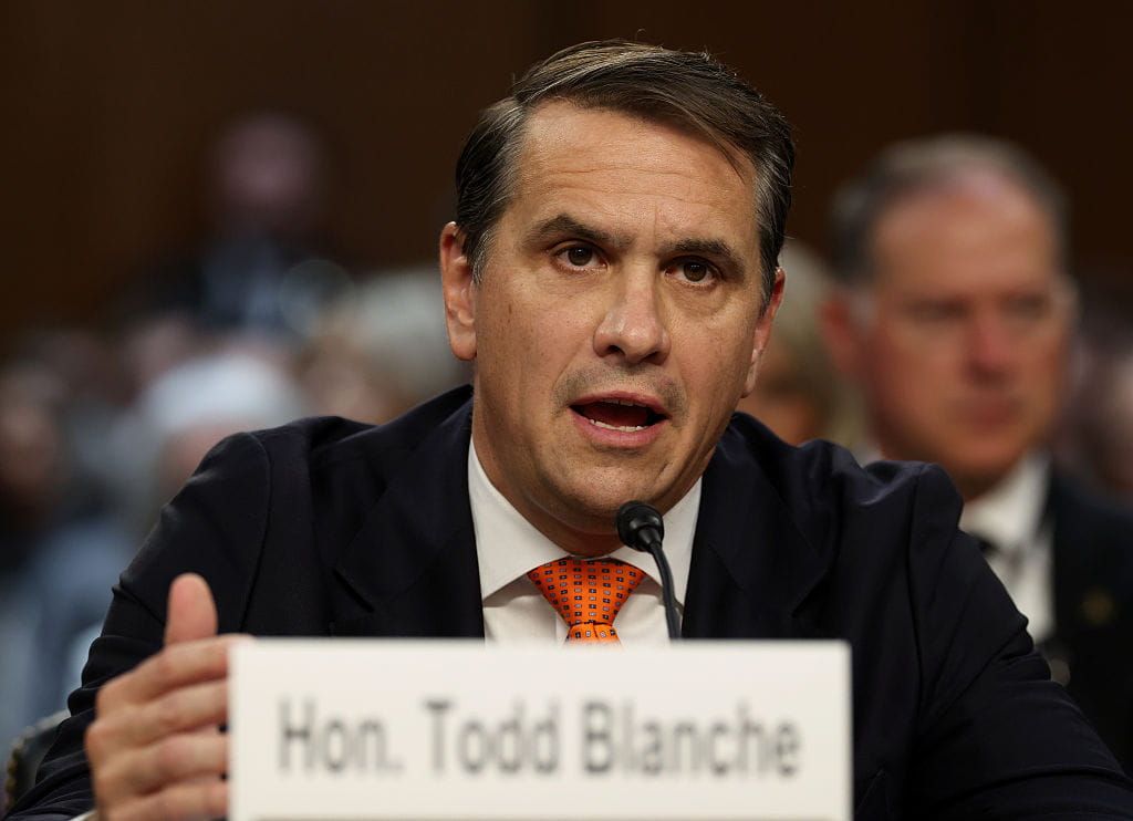 The Todd Blanche Affair: The Trump-Congress Clash Intensifies GettyImages 22862268211 1024x742 1