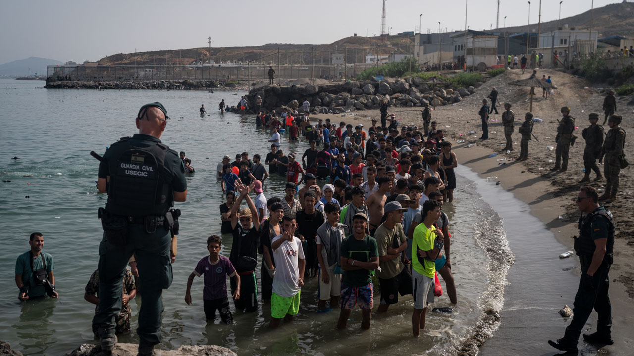 Don’t Be Fooled, What’s Going On Is an Invasion of Spain GettyImages 2288489247