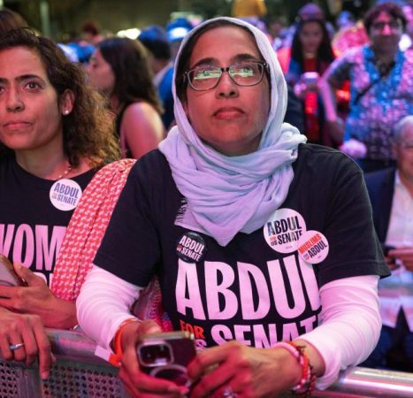 Closely watched Michigan Senate Democratic primary between El-Sayed, Harris still to close to call