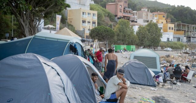 Migrant Tent Encampment Returns as Effort to Clear Ceuta Beach of Illegals Fails GettyImages 2291326235 1 640x335 1