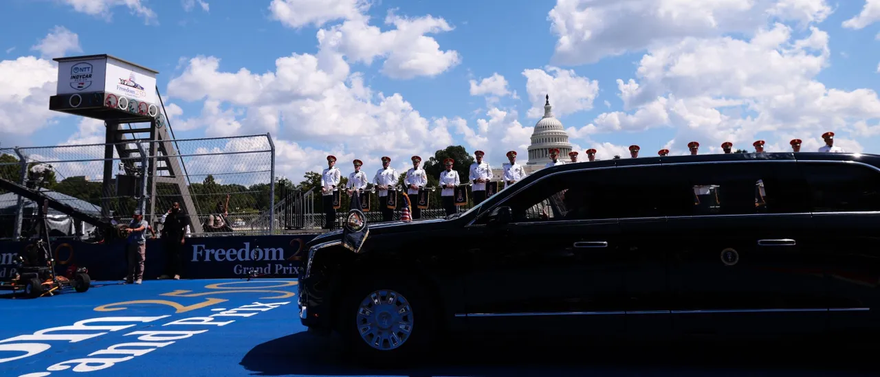 Trump Takes Lap In ‘The Beast’ At IndyCar’s Freedom 250 Grand Prix GettyImages 2291709158 2
