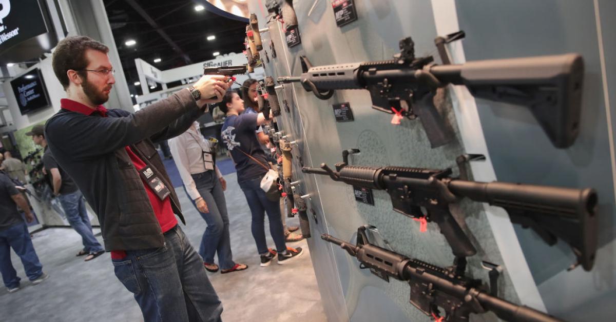 NRA launched 13-state bus tour Thursday in advance of midterm elections GettyImages 674915804