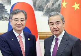 Chinese Foreign Minister Heads to South Korea After Trump Scales Back Military Exercise