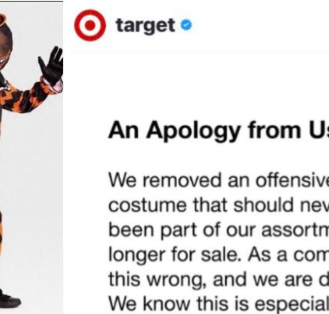 Target Apologizes, Pulls Halloween Costume After Blackface Complaints – Do You Think It’s Offensive?