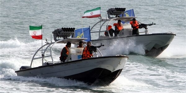 U.S. Secretly Sneaking 10 Million Barrels of Oil Past Iranian Blockade Per Day: Report. IRGC boats e1776867684235