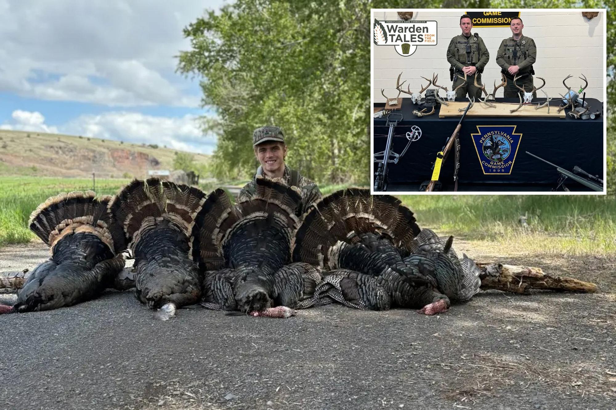 Hunting addict ordered to shoot TikTok apology as poaching probe finds 115 lbs of illegal turkey meat Illegal poacher caught
