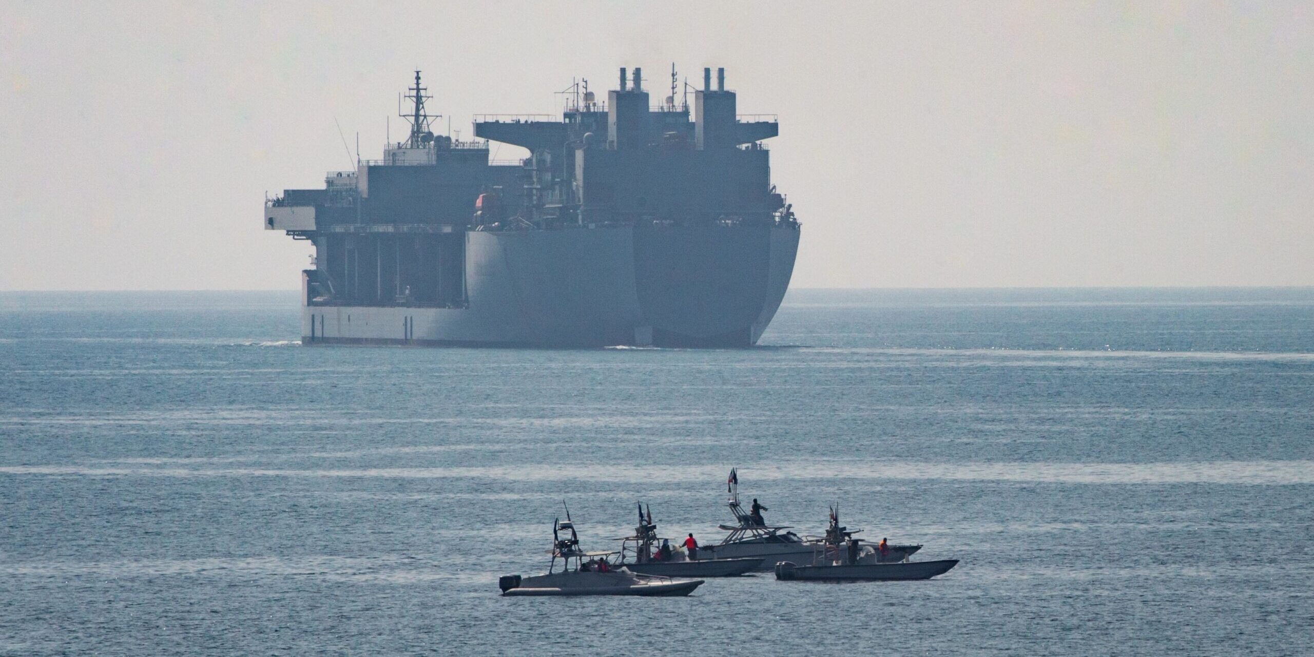 Iran Denies Negotiations With U.S. After Trump Cancels Strikes. Iranian boats vs US ships scaled e1775052520819
