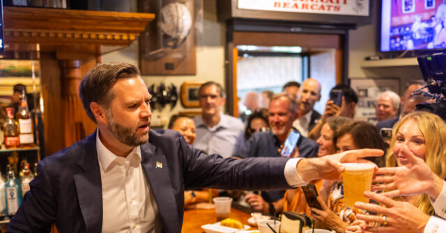 JD Vance Pours Beers for Locals During Ohio Hometown Swing JD Vance Pours Beers 640x335 1