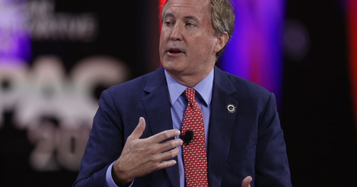 Texas AG Paxton unveils data center restrictions he plans to pursue if elected to Senate KenPaxtonGettyImages 1304376440