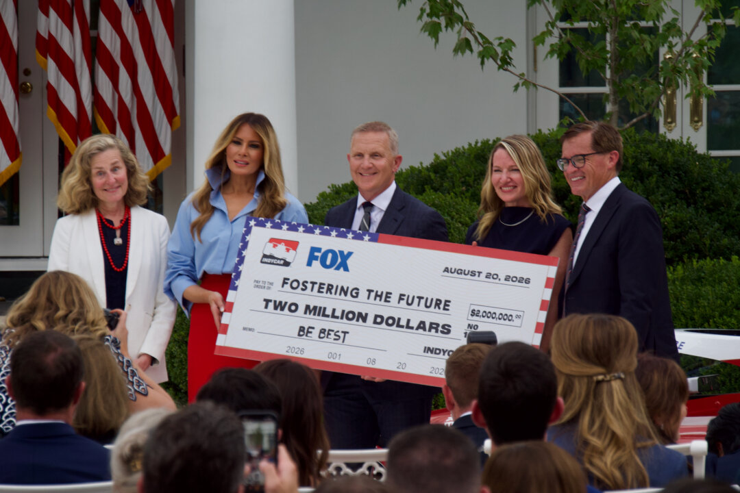 First Lady Unveils Racing Collaboration, $2 Million in ‘Fostering the Future’ Scholarships  LOTUS Melania event Aug 20 2026 1080x720 1