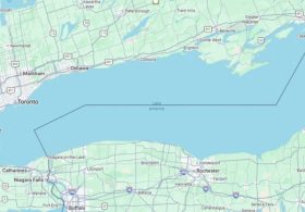 Lake Ontario Now Called Lake America on Google Maps