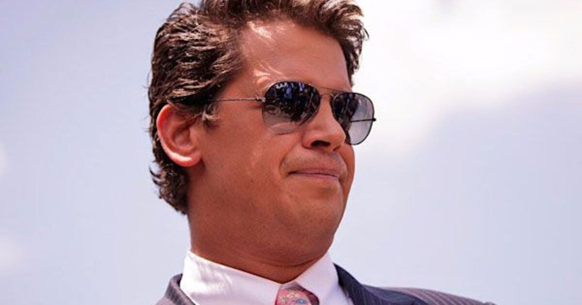 ‘He chose to overstay his welcome’: ICE takes provocateur Milo Yiannopoulos into custody, faces deportation Milo Yiannopoulos pink tie 600 tw cropped 1200x630 1