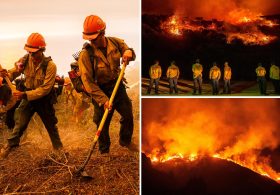 Fast-growing wildfire engulfs scenic California coast as urgent evacuation orders issued
