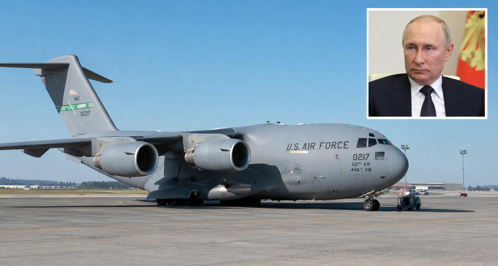 Mystery of US Military Plane That Landed in Moscow Solved Putin Moscow Russia
