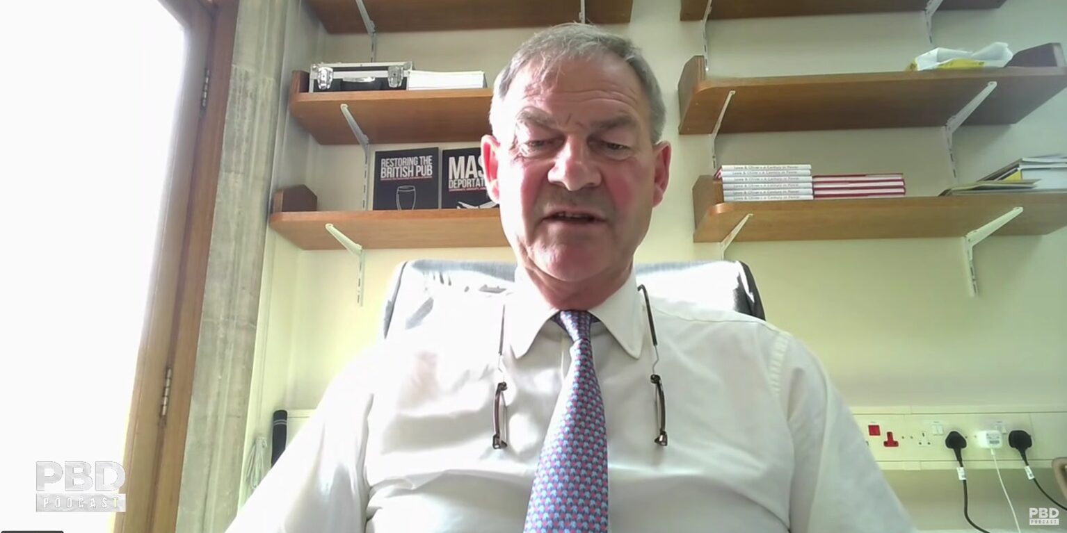 Musk-Backed Farage Rival Rupert Lowe Admits to Working With Establishment ‘Conservative’ Party. Rupert Lowe PBD e1782391041349