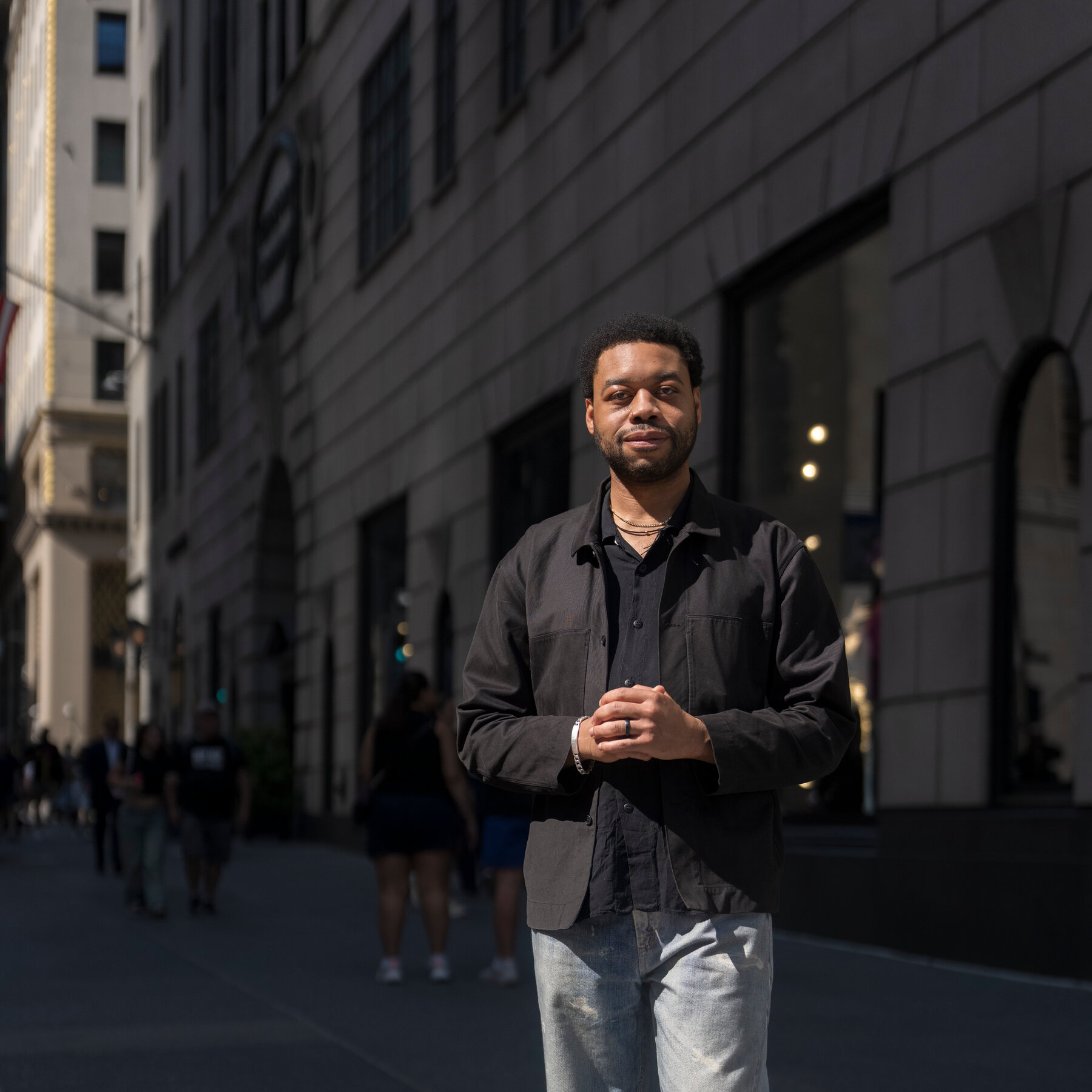 Eon Huntley, the Democratic Socialist Running for Office While Working at Bergdorf ST EON HUNTLEY 01 vhzt mediumSquareAt3X