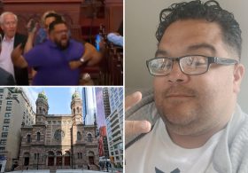 Antisemtic lunatic who attacked NYC synagogue claimed it was ‘racial’ and had ‘religious’ motivation — as feds slapped with him with hate crimes